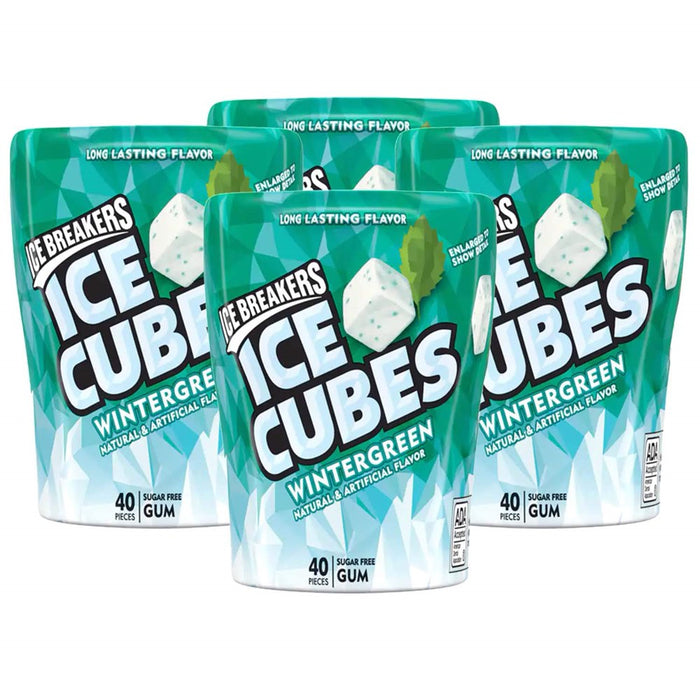 Ice Breakers ICE CUBES WINTERGREEN DISPENSER Pack LARGE, 13 Oz