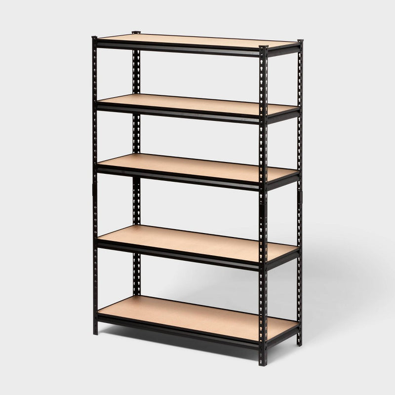 48"x72"x18" 5 Tier Heavy Duty Boltless Steel Shelving Unit - Brightroom (LOCAL PICKUP ONLY)