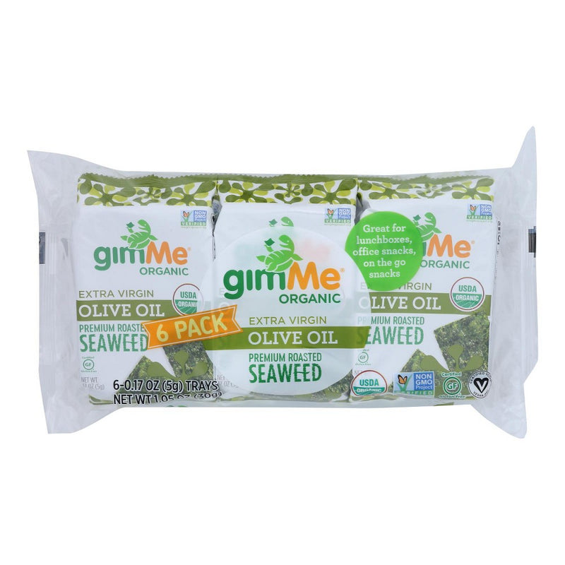Gimme Organic Extra Virgin Olive Oil - Case of 8/6 pack/.17 oz