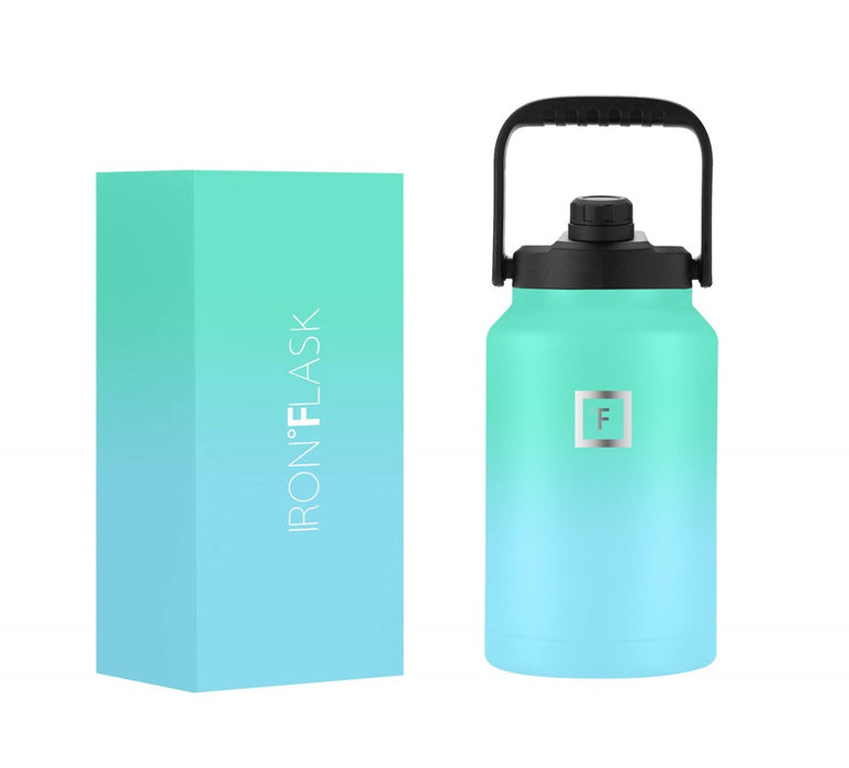 IRON °FLASK Sports Water Bottle - 128 Oz/One Gallon (Sky)