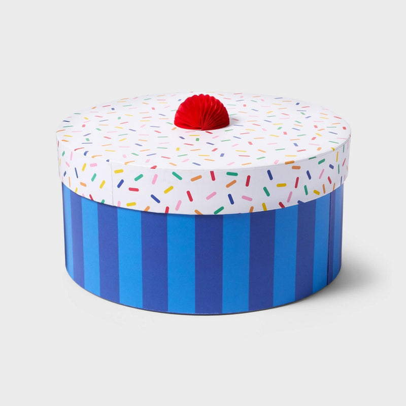 Large Blue Cupcake Box - Spritz