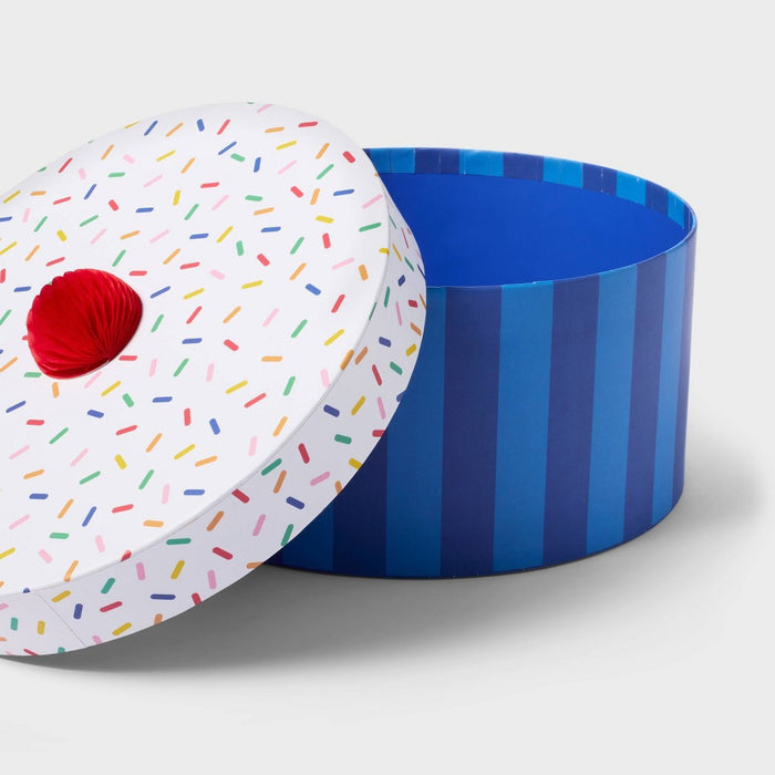 Large Blue Cupcake Box - Spritz