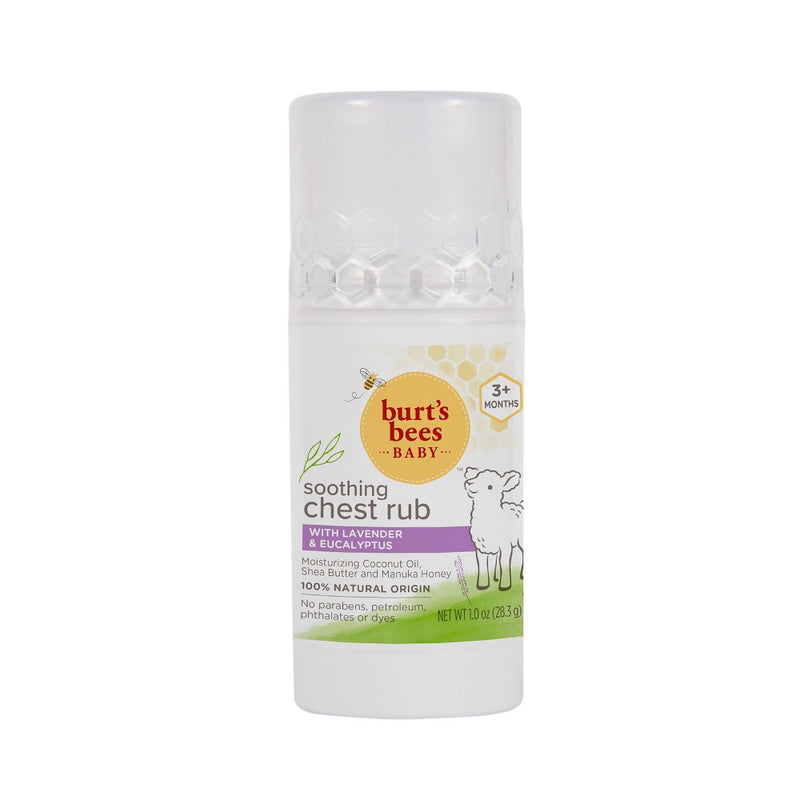 Burt's Bees Baby Chest Rub Eucalptus & Lavender - 1oz