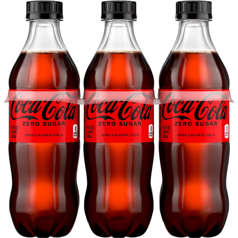 Coca-Cola Zero Sugar Soda - 6pk/16.9 fl oz Bottles