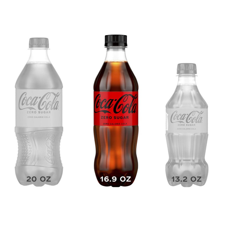 Coca-Cola Zero Sugar Soda - 6pk/16.9 fl oz Bottles