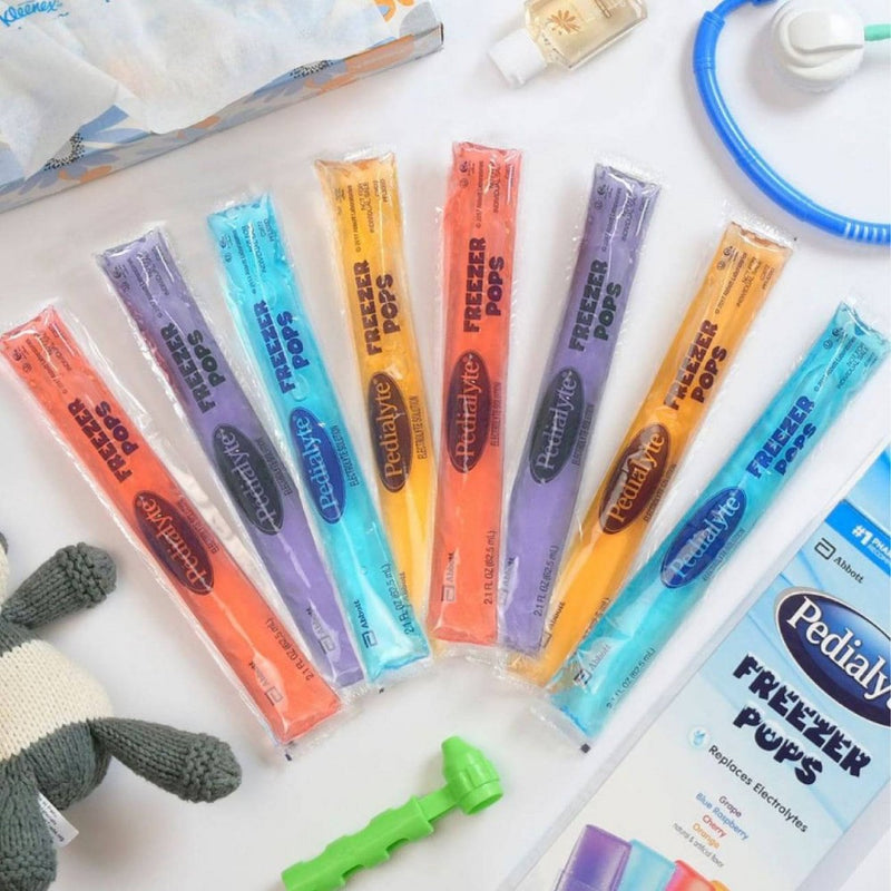 Pedialyte Electrolyte Solution Freezer Pops Variety Pack - 33.6 fl oz