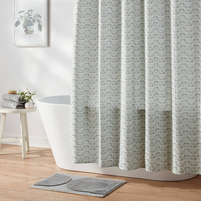 14pc Leap Quesille Shower Bundle Set Green - Threshold