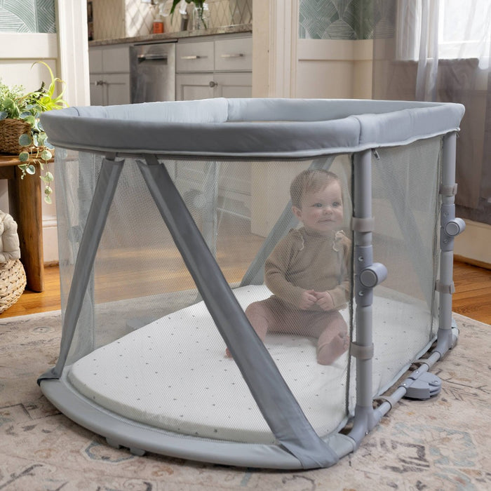 Ingenuity Dream Retreat 3-in-1 Portable Bassinet, Playard and Light Blocking Shade, 0-36 Months - Neutral (LOCAL PICKUP ONLY)