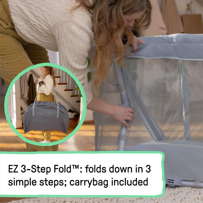 Ingenuity Dream Retreat 3-in-1 Portable Bassinet, Playard and Light Blocking Shade, 0-36 Months - Neutral (LOCAL PICKUP ONLY)