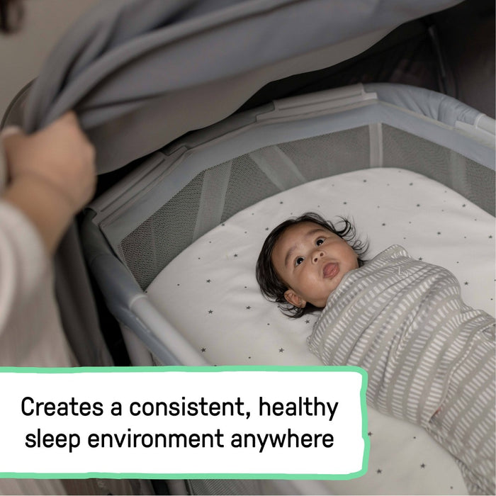 Ingenuity Dream Retreat 3-in-1 Portable Bassinet, Playard and Light Blocking Shade, 0-36 Months - Neutral (LOCAL PICKUP ONLY)