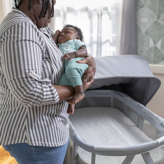 Ingenuity Dream Retreat 3-in-1 Portable Bassinet, Playard and Light Blocking Shade, 0-36 Months - Neutral (LOCAL PICKUP ONLY)