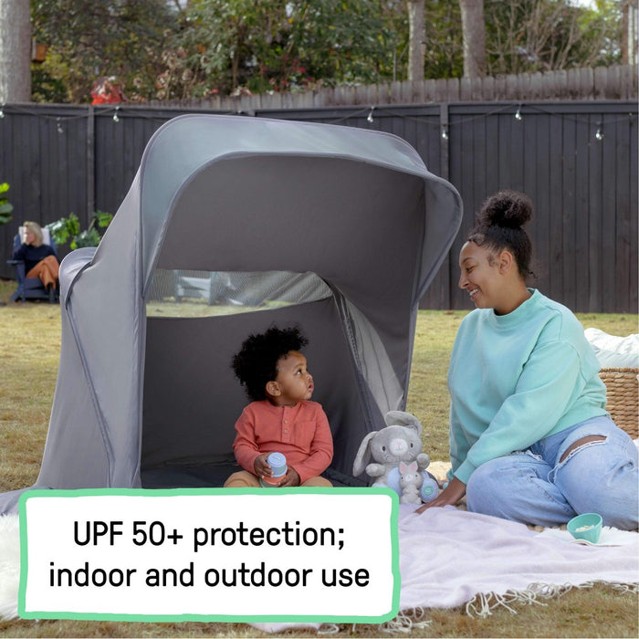 Ingenuity Dream Retreat 3-in-1 Portable Bassinet, Playard and Light Blocking Shade, 0-36 Months - Neutral (LOCAL PICKUP ONLY)