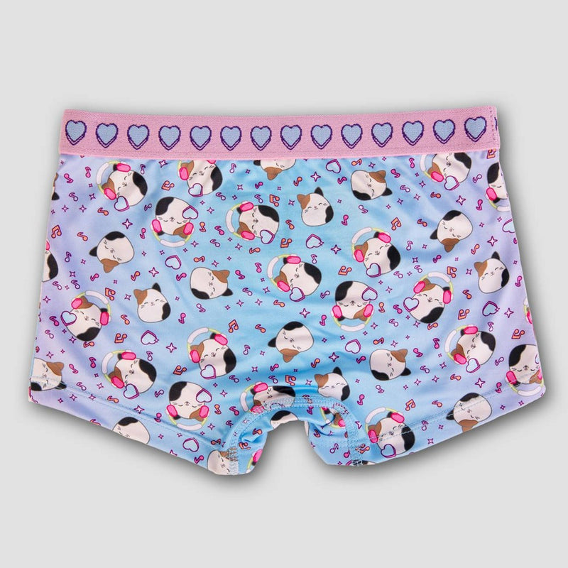 Girls' Squishmallows 4pk Boxer Briefs - 4