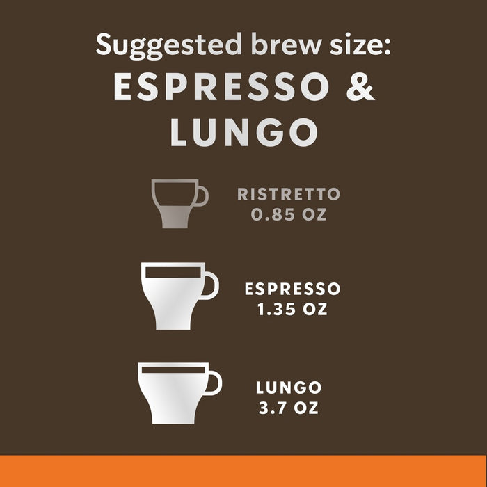 Starbucks by Nespresso Original Line Pods - Light Roast Coffee -Smooth Caramel - 1 Box (10 Pods)