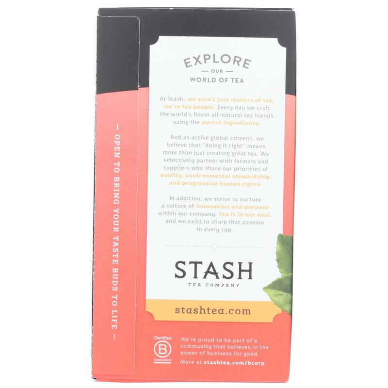 Stash Tea Black Peach Tea - SINGLE BOX