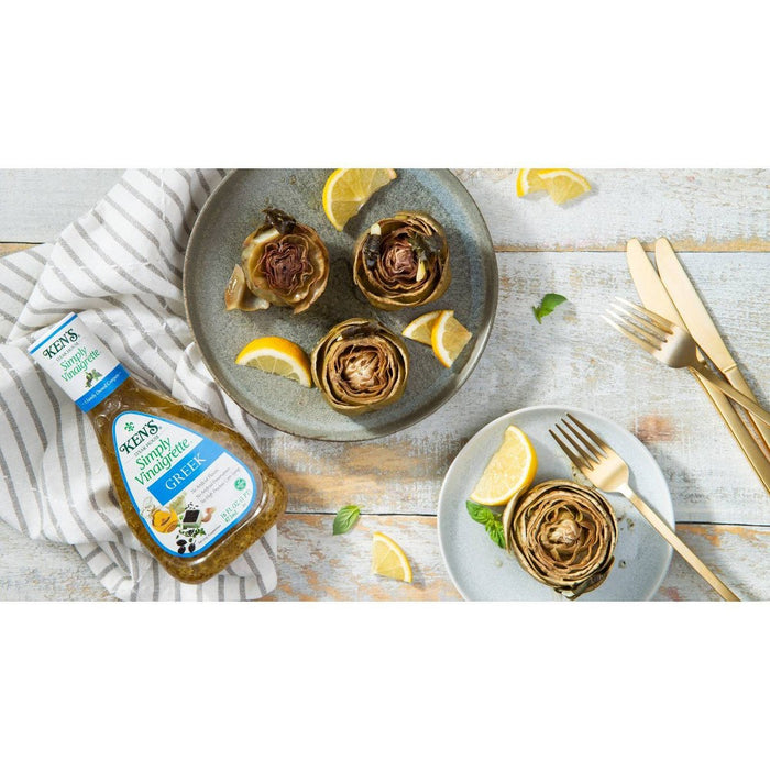 Ken's Steak House Simply Vinaigrette Greek Salad Dressing - 16fl oz