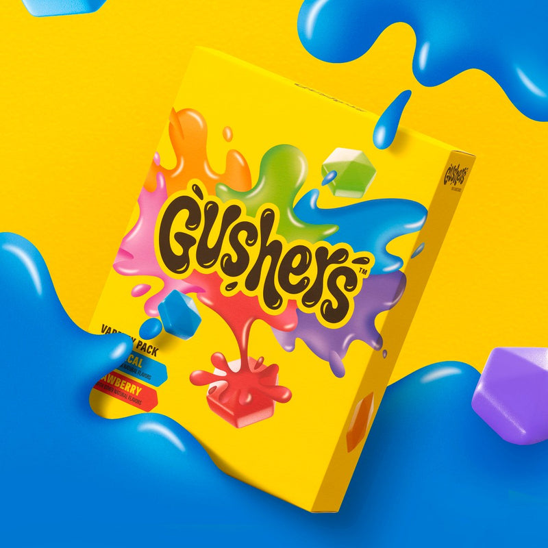 Betty Crocker Fruit Gushers Variety Pack Fruit Flavored Snacks - 6ct