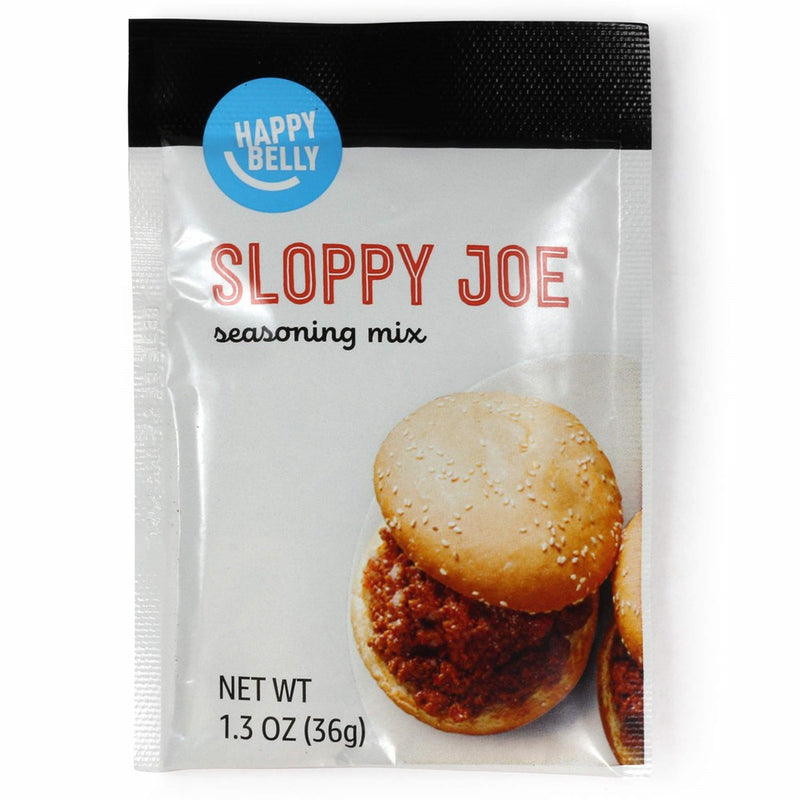Amazon Brand - Happy Belly Sloppy Joe Seasoning Mix, 1.3 Ounce (Pack Of 1)