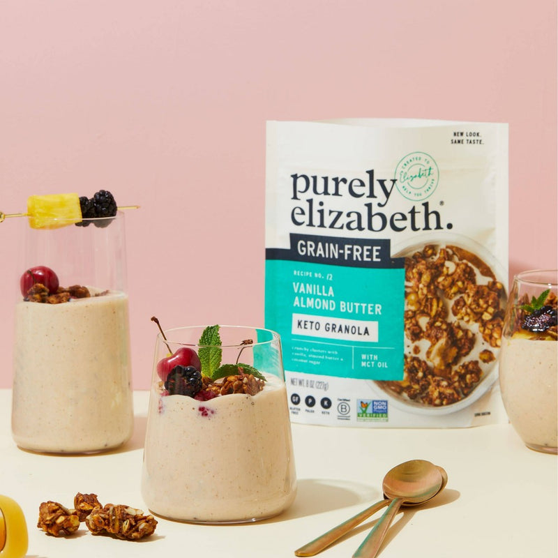 Purely Elizabeth Grain-Free Vanilla Almond Butter Granola - 8oz