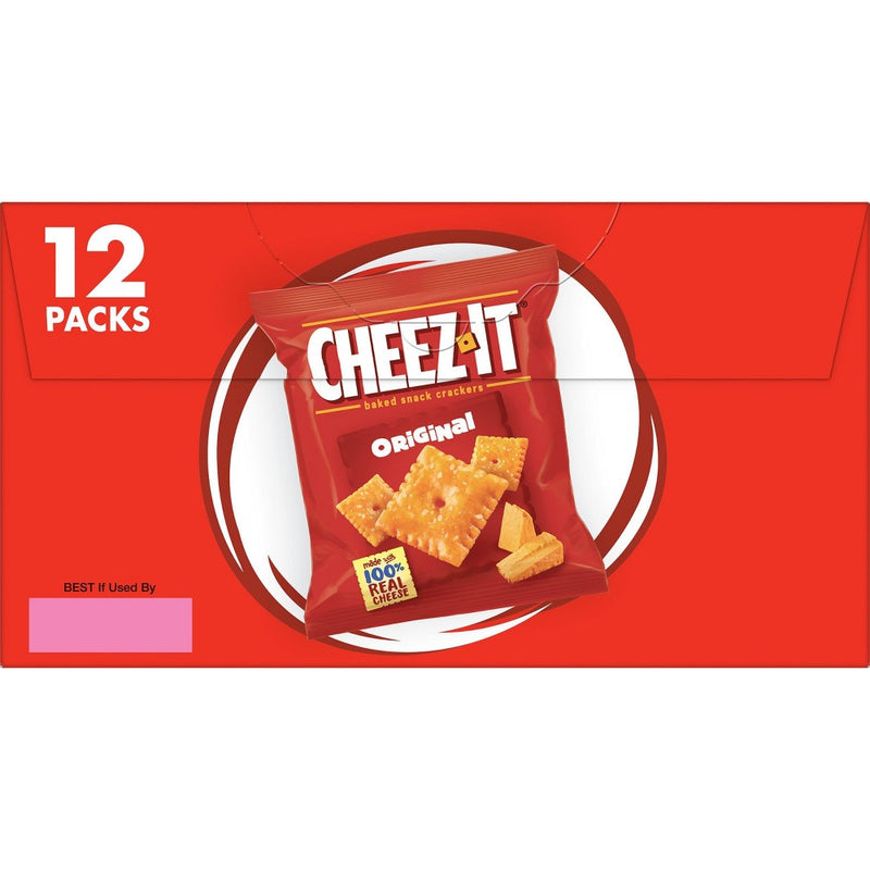Cheez-It Original Baked Snack Crackers - 1oz - 12ct