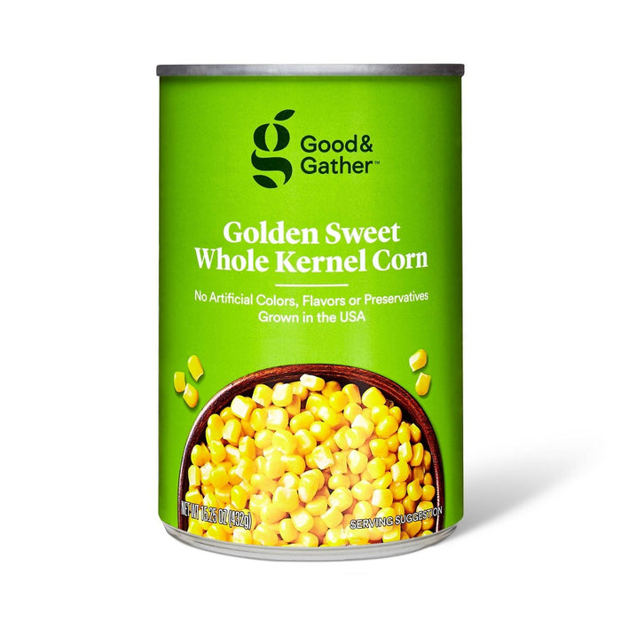 Golden Sweet Whole Kernel Corn - 15.25oz - Good & Gather