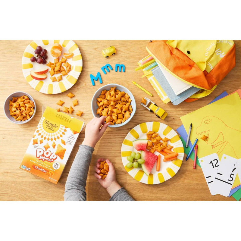 Simple Mills Cheddar Pop Mmms - 4oz