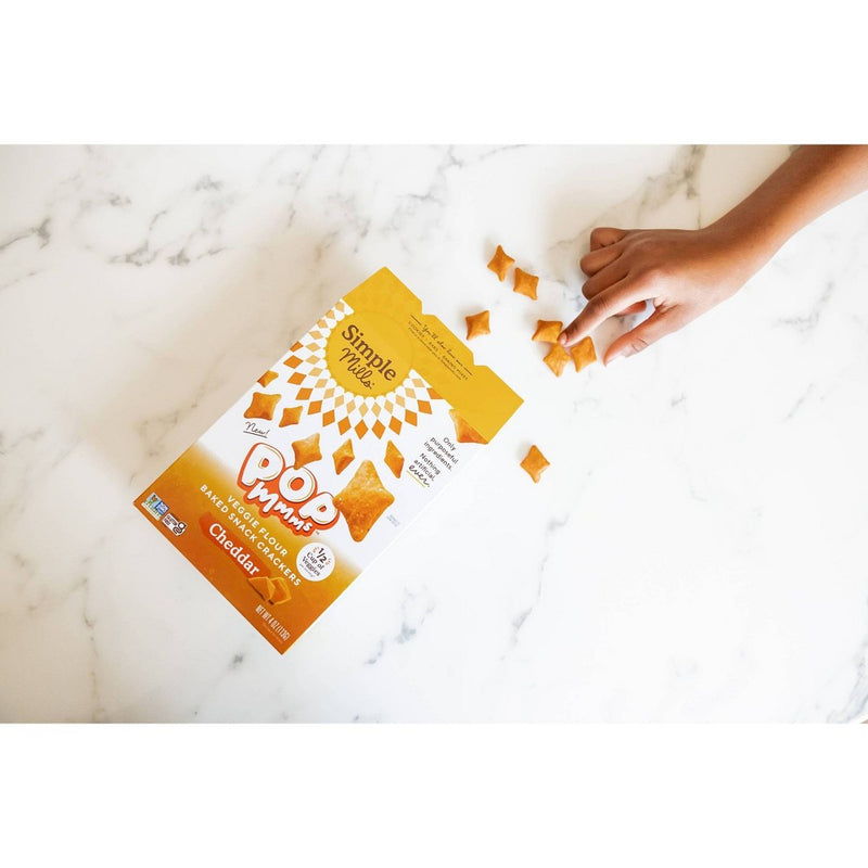Simple Mills Cheddar Pop Mmms - 4oz