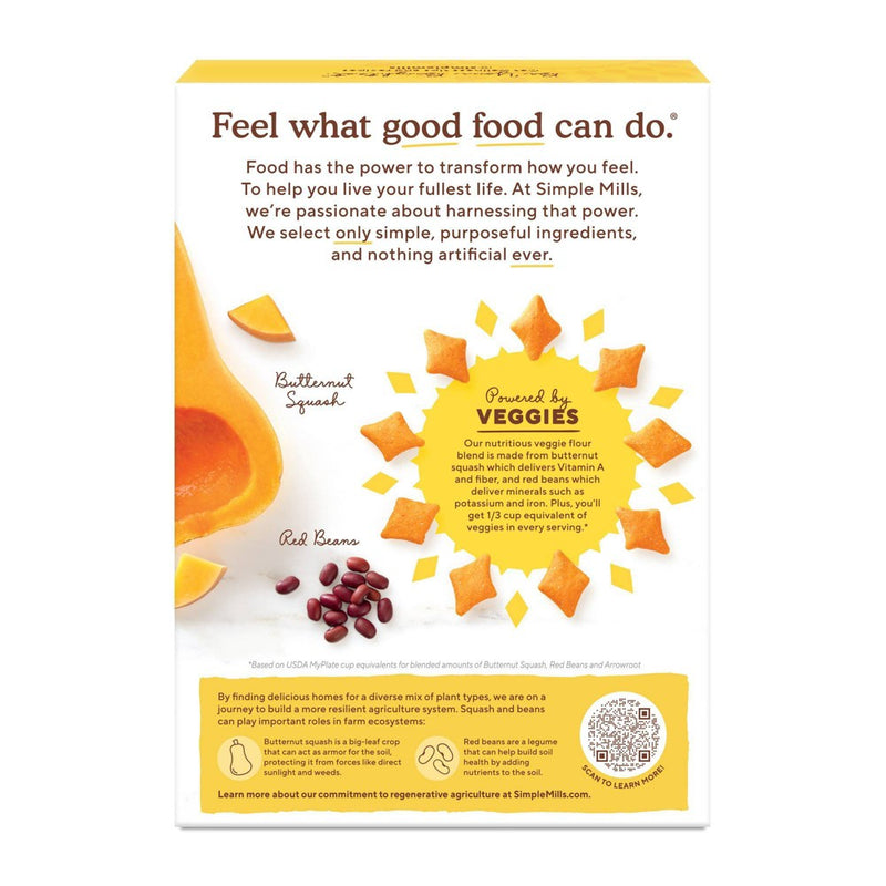 Simple Mills Cheddar Pop Mmms - 4oz