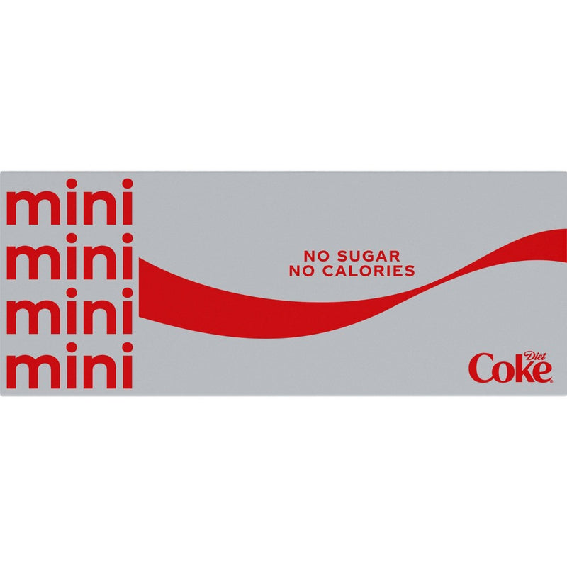 Diet Coke Soda - 10pk/7.5 fl oz Mini-Cans