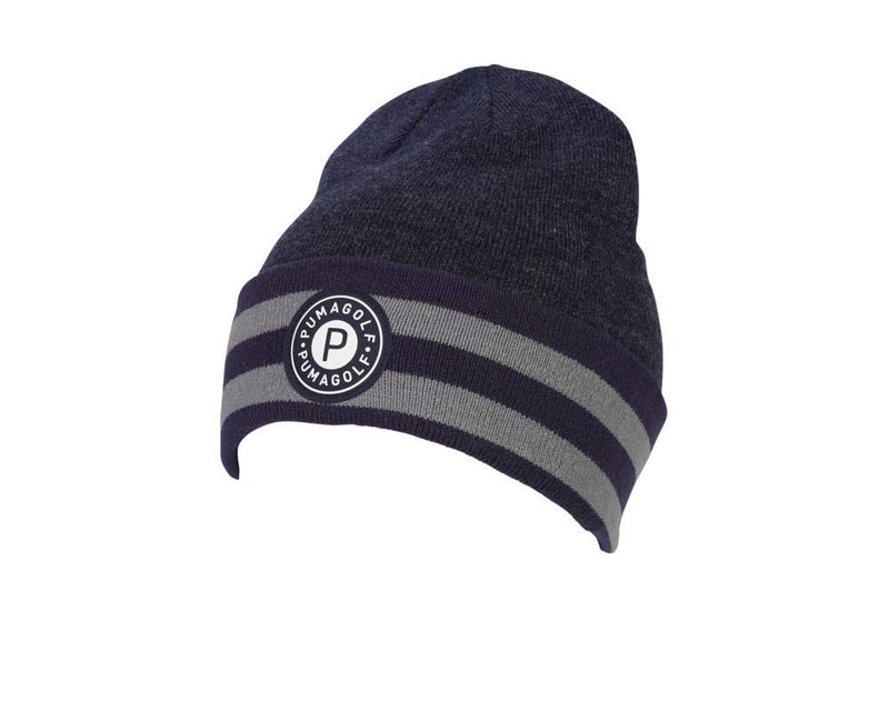 Puma Golf 2020 Men's "P" Beanie (Men's, Peacoat, One Size)
