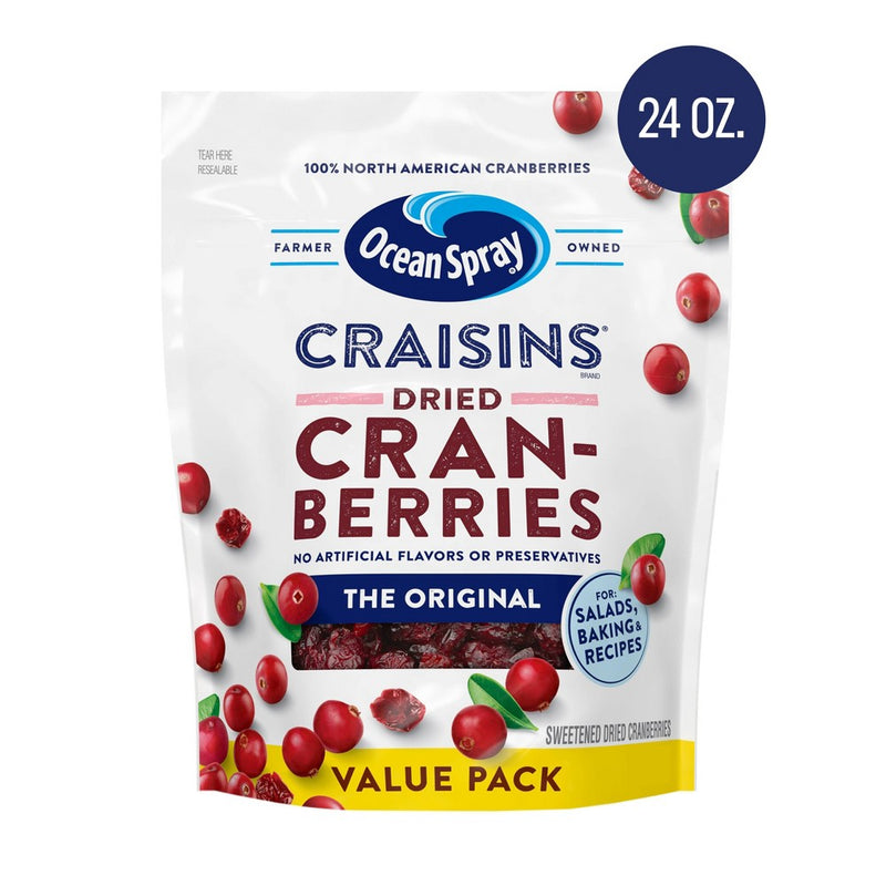 Ocean Spray Dried Cranberries Value Pack - 24oz