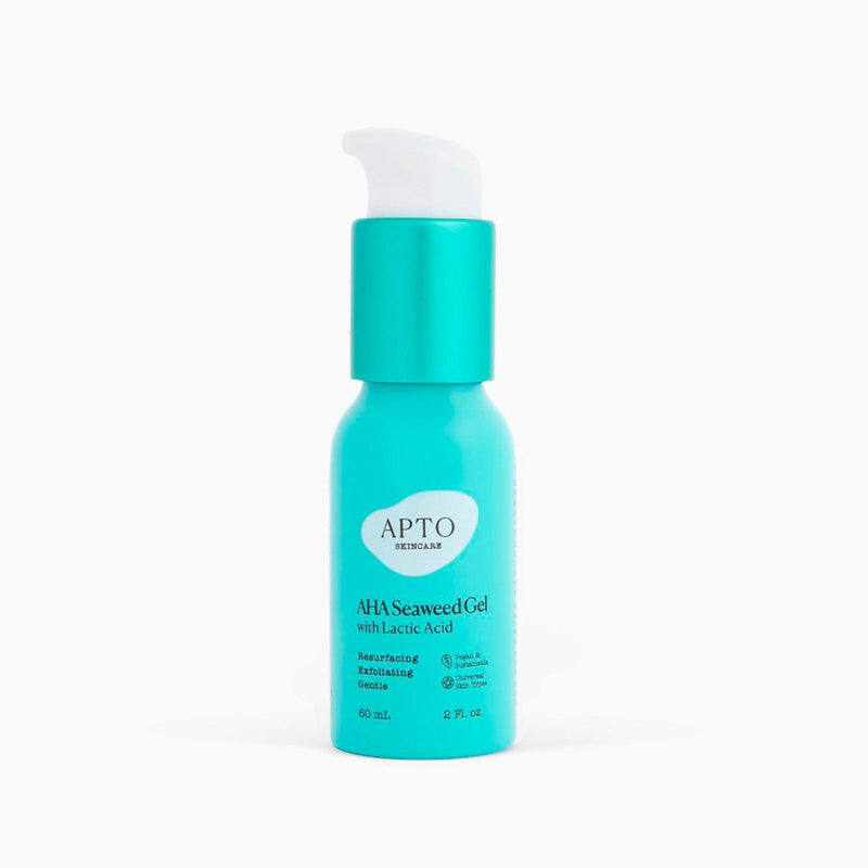 APTO Skincare AHA Seaweed Gel with Lactic Acid Resurfacing Facial Exfoliant - 2 fl oz