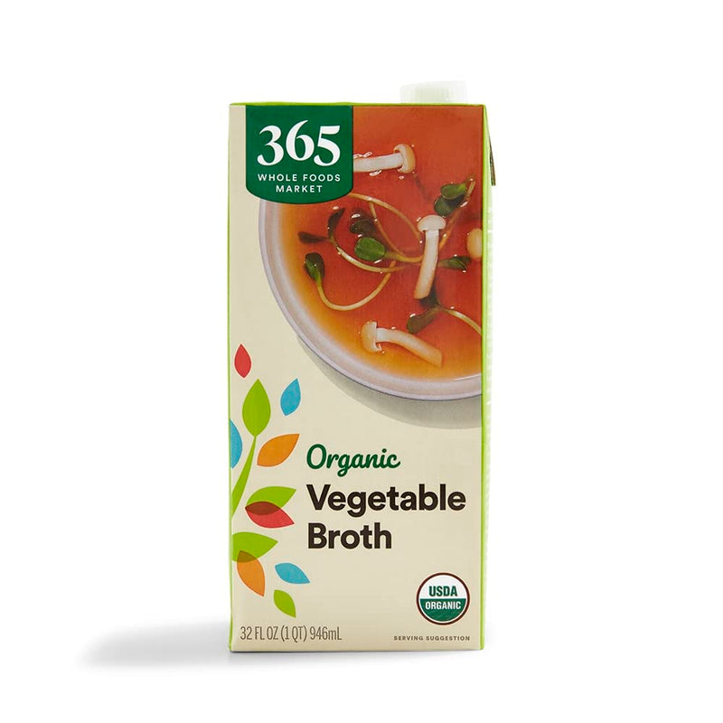 365 By Whole Foods Market, Organic Vegetable Broth, 32 Fl Oz