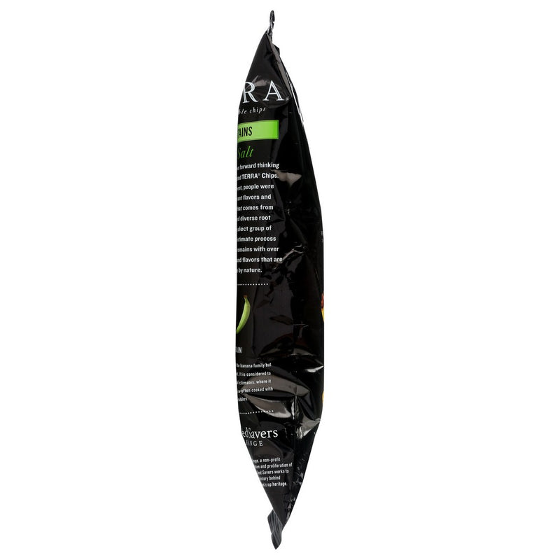 Terra Plantains With Sea Salt Vegetable Chips - Case of 12/5 oz