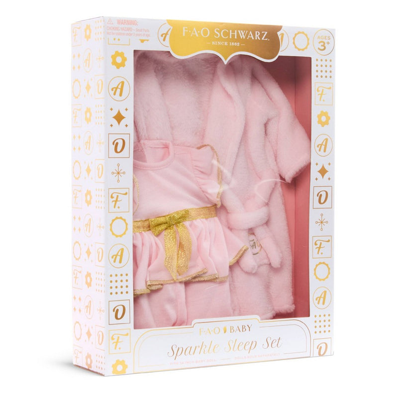 FAO Schwarz Toy Doll Fashion PJ and Robe