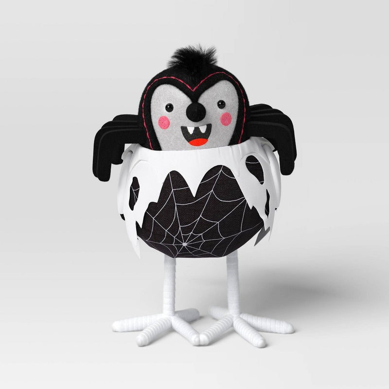 Featherly Friends 'Skitter' Felt Bird Halloween Decorative Figurine - Hyde & EEK! Boutique