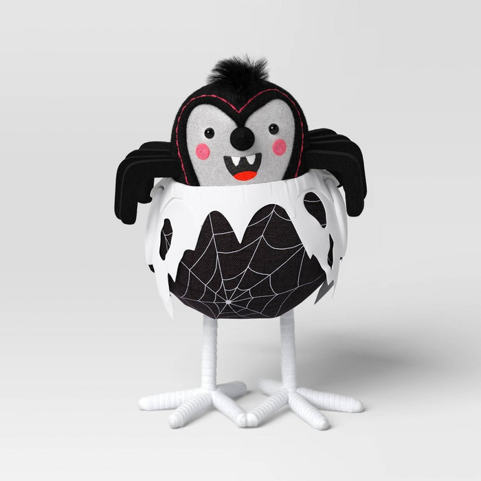 Featherly Friends 'Skitter' Felt Bird Halloween Decorative Figurine - Hyde & EEK! Boutique