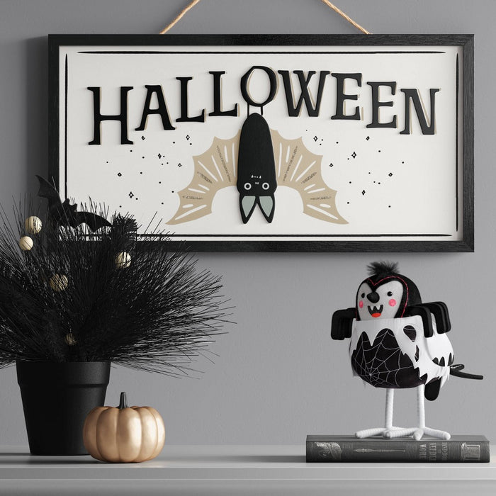 Featherly Friends 'Skitter' Felt Bird Halloween Decorative Figurine - Hyde & EEK! Boutique