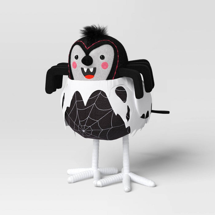Featherly Friends 'Skitter' Felt Bird Halloween Decorative Figurine - Hyde & EEK! Boutique