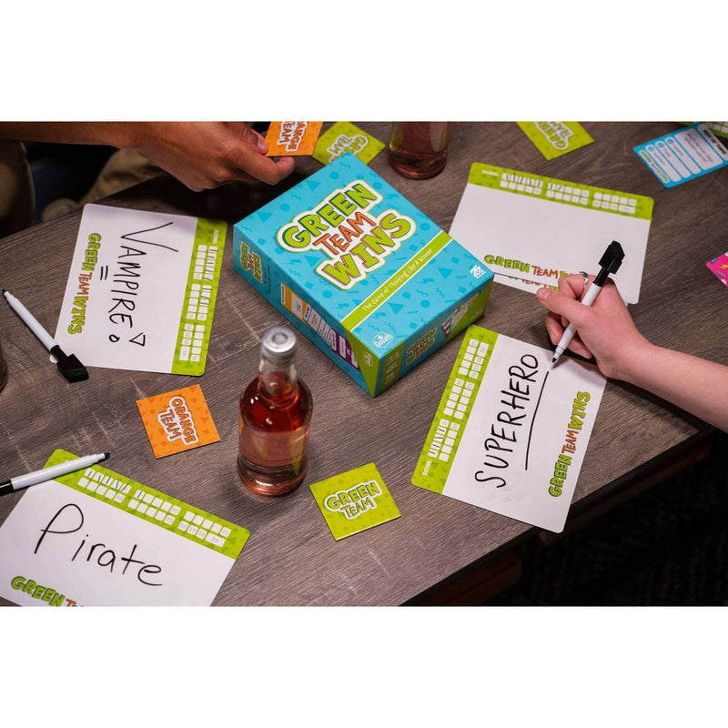 Goliath Green Team Wins Board Game