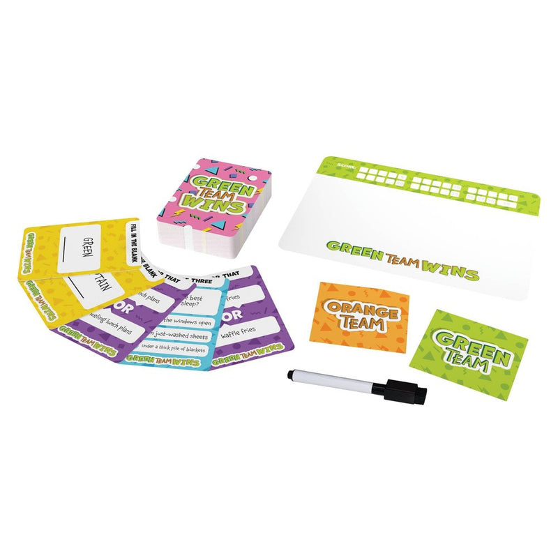Goliath Green Team Wins Board Game