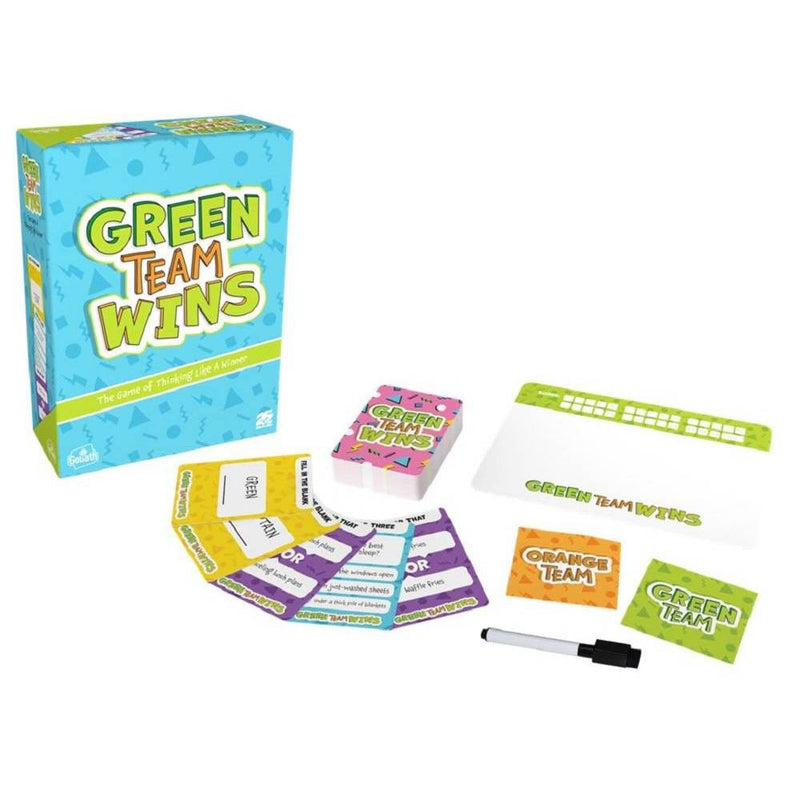 Goliath Green Team Wins Board Game