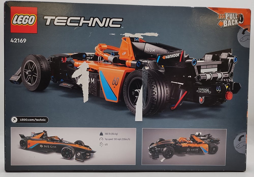 LEGO Technic NEOM McLaren Formula E Race Car Toy 42169 *SEE DETAILS*