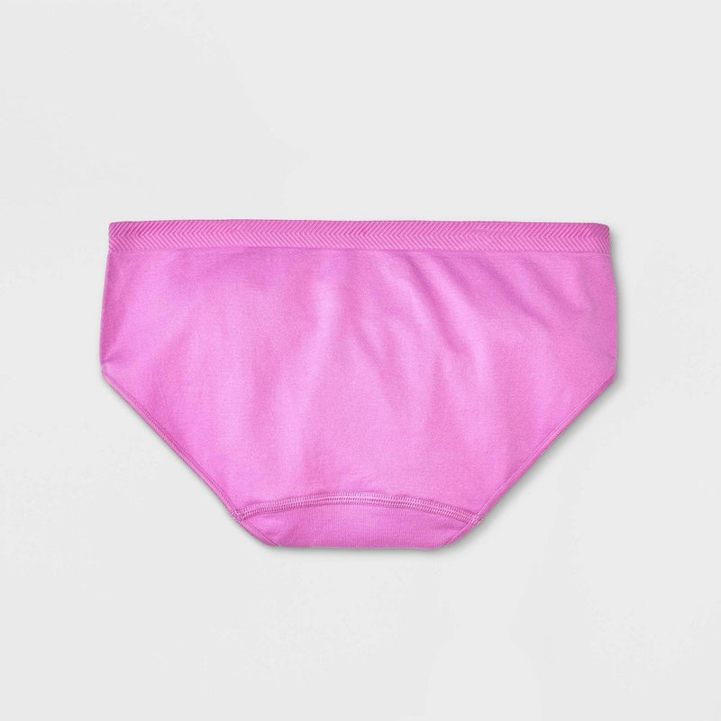 Girls' 5pk Seamless Chevron Hipster - All In Motion L