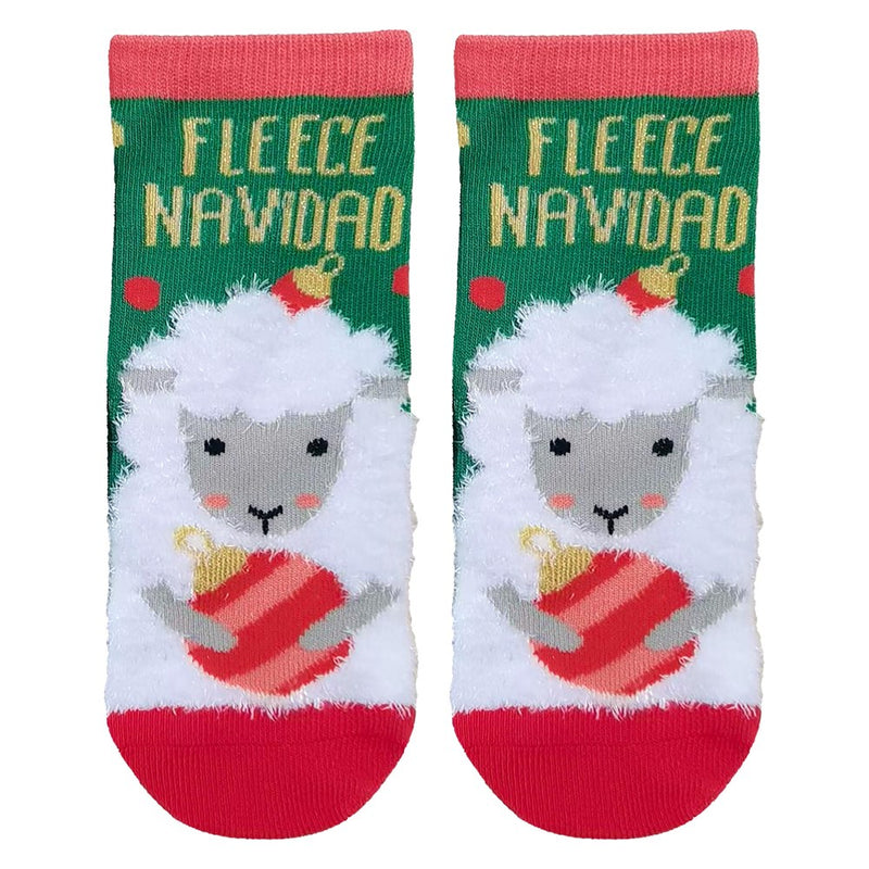 Stephen Joseph, Unisex Kids Crew Toddler Holiday Socks Sheep, Small