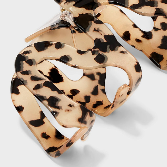 Jumbo Squiggle Claw Hair Clip - Universal Thread Brown/Black