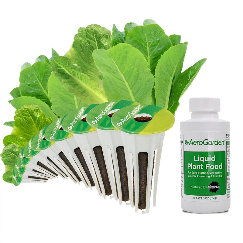 Aerogarden Mixed Romaine Lettuce Seed Pod Kit, Green,Red (9-Pod)