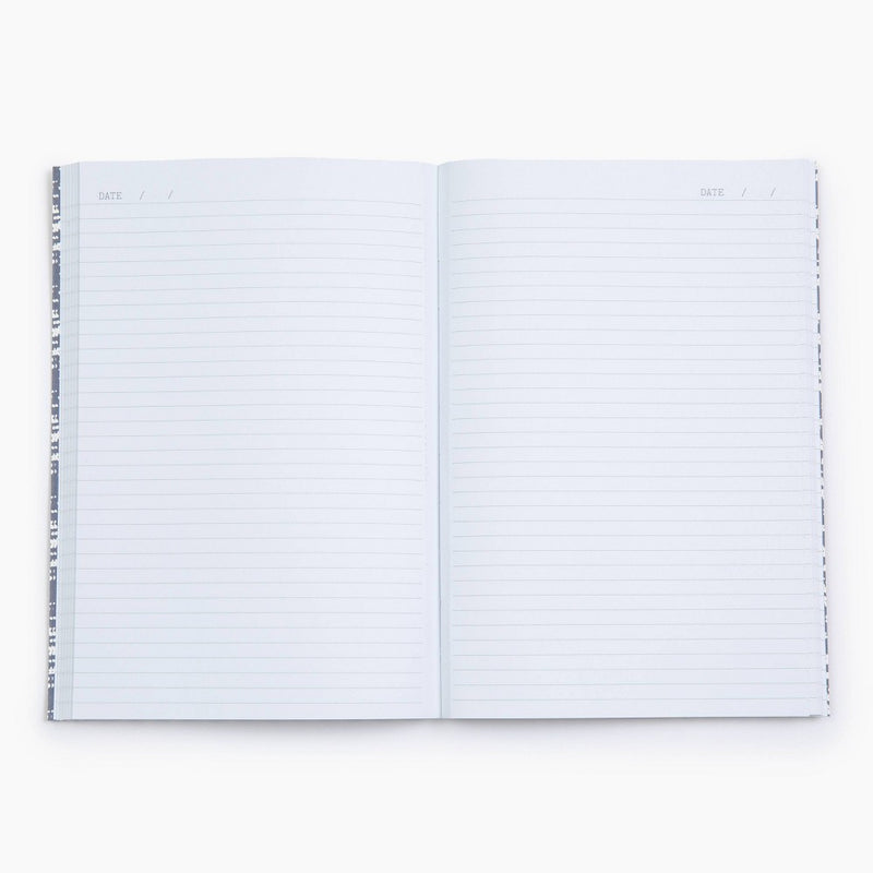 West Emory College Ruled Composition Notebook Yellow Check