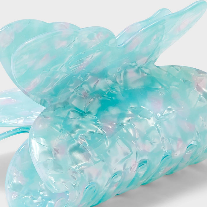 Jumbo Marble Butterfly Claw Hair Clip - Wild Fable Mint Green