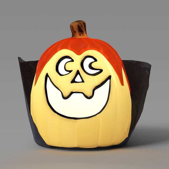 9" Light Up Vampire Pumpkin with Timer Halloween Decorative Prop - Hyde & EEK! Boutique